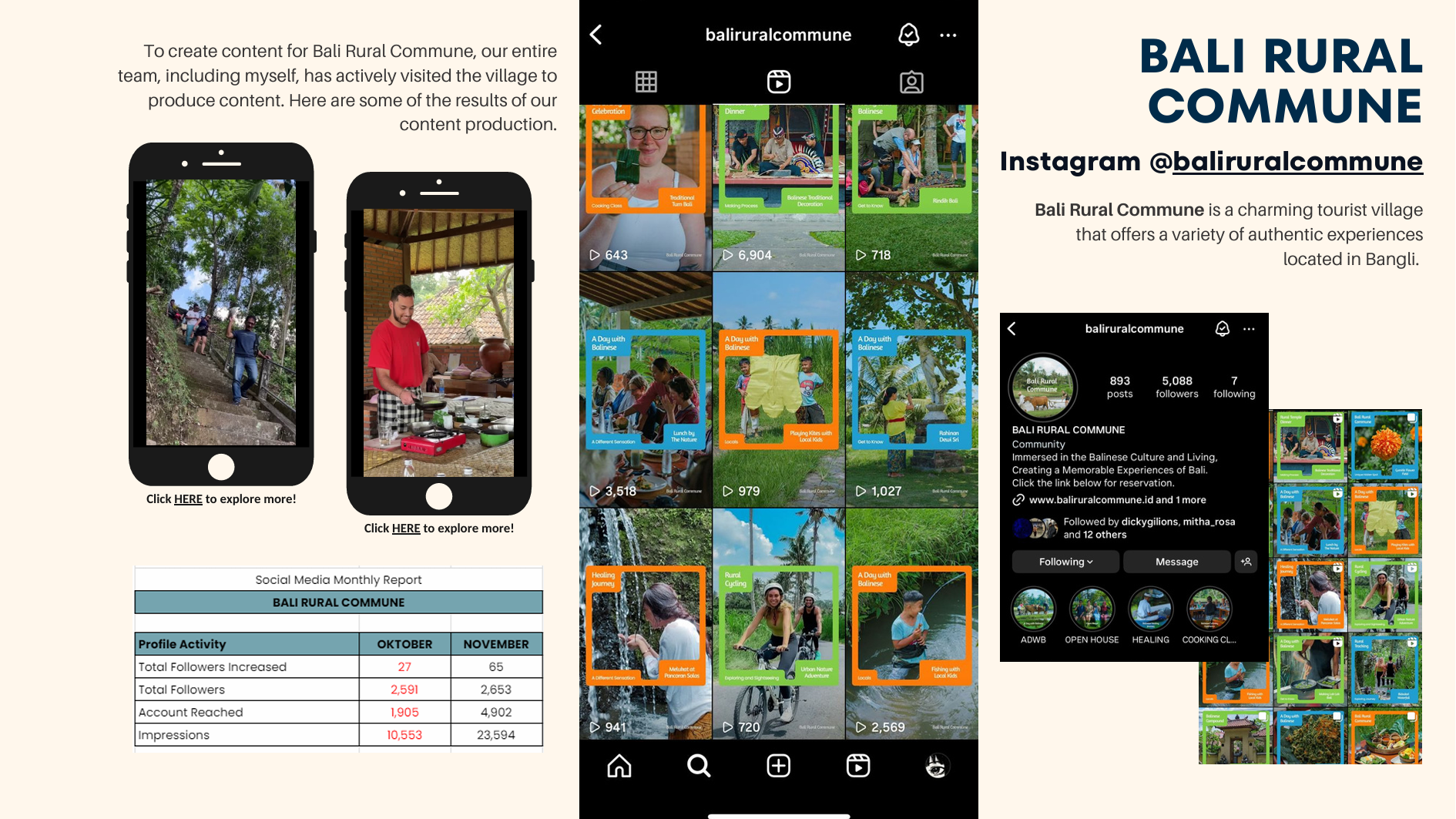 Portfolio Bali Rural Commune